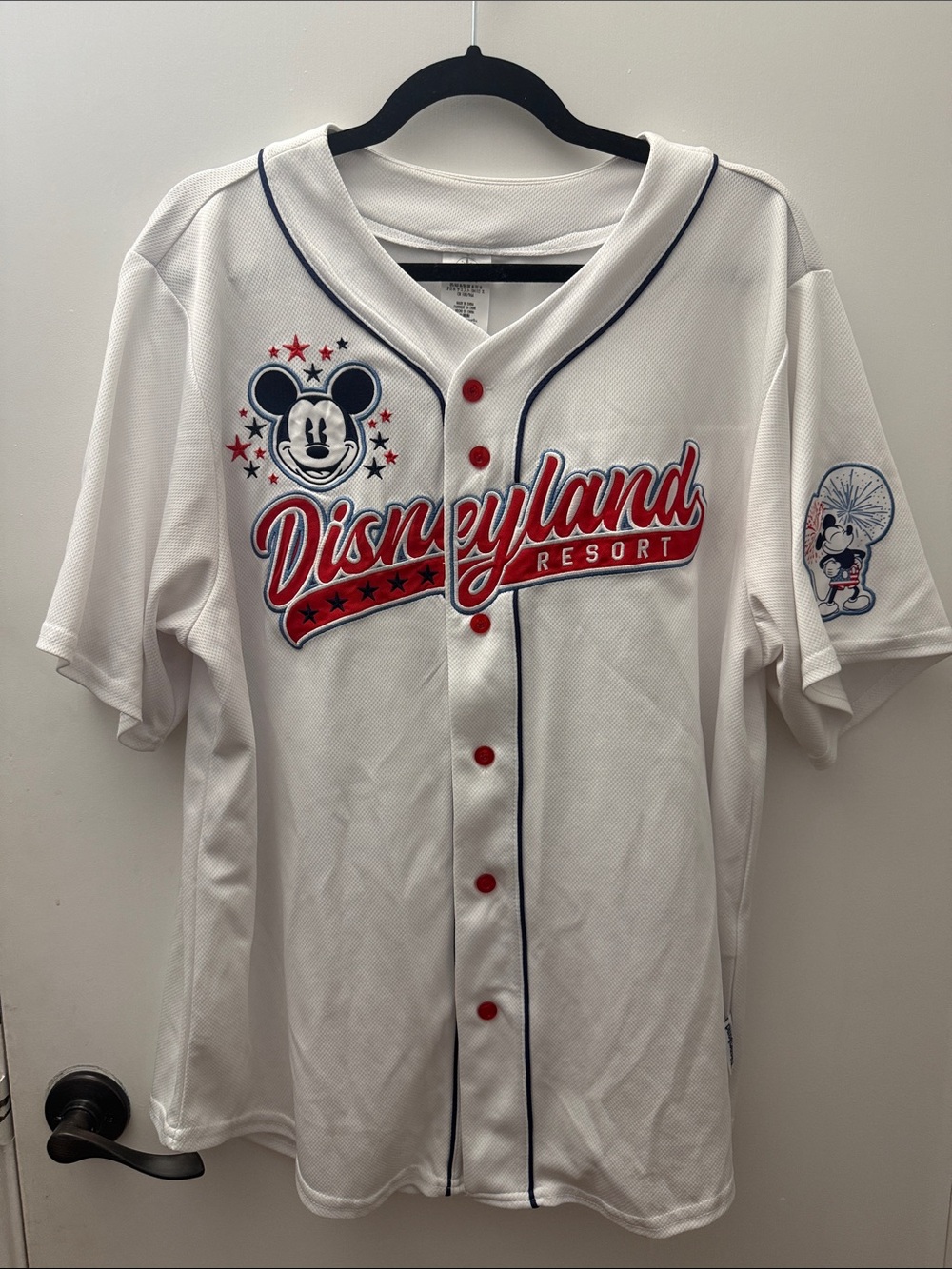 Unisex Disneyland Americana Baseball Jersey